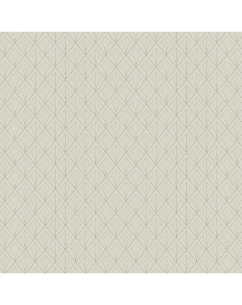 Papier peint Louise Art Deco Vert - 53 x 1005 cm