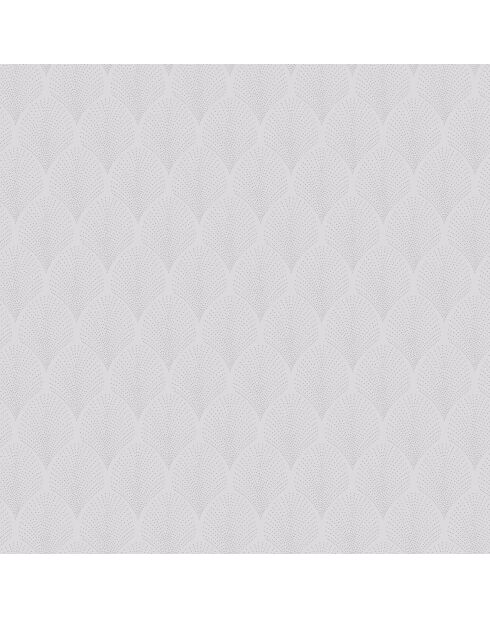 Papier peint Louise Petite Palmette Gris - 53 x 1005 cm