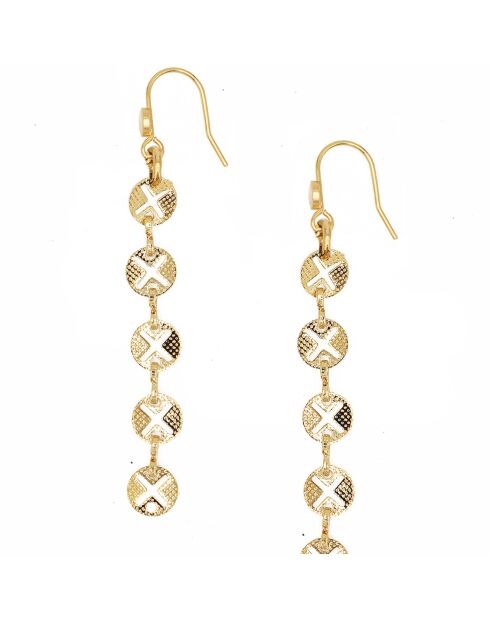 Boucles d'oreilles Anna en Laiton doré