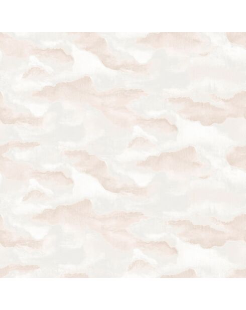 Papier peint Idylle Nubia Rose Nude - 53 x 1005 cm