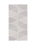 Papier peint Nova Stella Shine Blanc/Or Argenté - 53 x 1005 cm