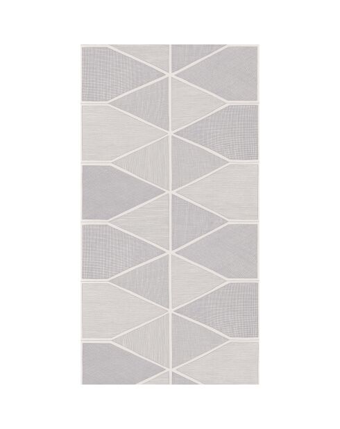 Papier peint Nova Stella Shine Blanc/Or Argenté - 53 x 1005 cm