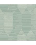 Papier peint Nangara Kipara Bleu Ciel/Beige - 53 x 1005 cm