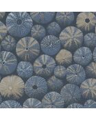 Papier peint Encyclopedia2 Achinos Bleu - 53 x 1005 cm