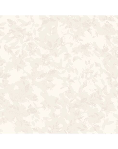 Papier peint Jardins Suspendus Gadagne Blanc - 53 x 1005 cm