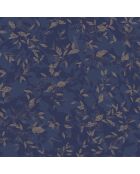 Papier peint Jardins Suspendus Gadagne Bleu Nuit - 53 x 1005 cm