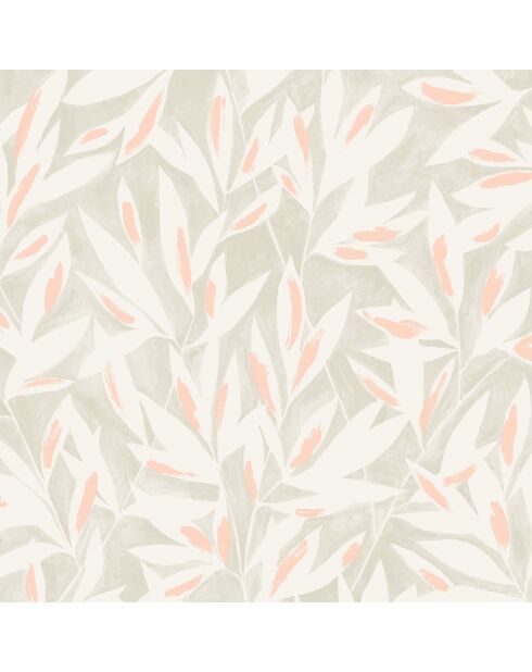 Papier peint Jardins Suspendus Tamaris Gris - 53 x 1005 cm