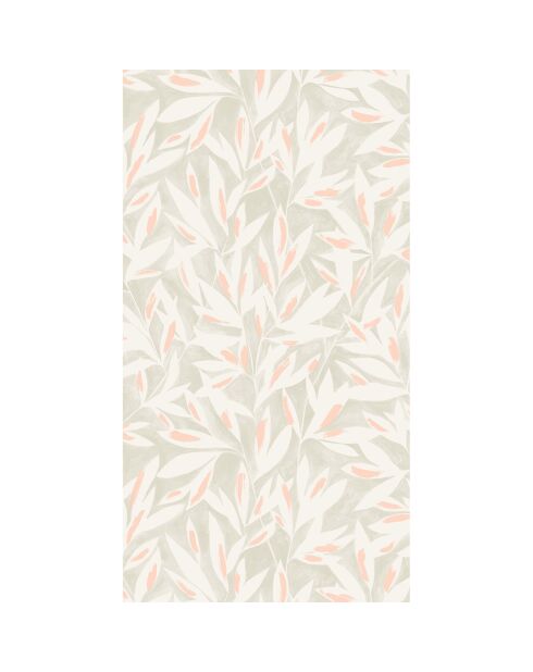 Papier peint Jardins Suspendus Tamaris Gris - 53 x 1005 cm