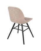 2 Chaises Albert Kuip Soft beiges - 55x49x81.5 cm