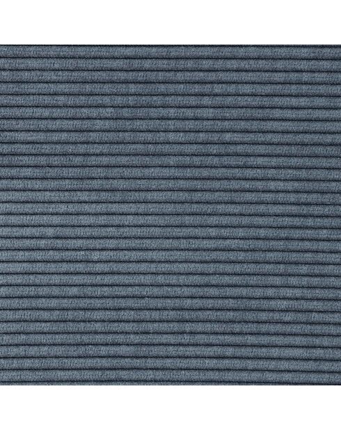 2 Chaises Bonnet velours bleues - 53x45x84 cm