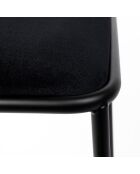 2 Chaises Alba noires - 56.8x53.5x82.5 cm