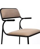 2 sillas Alba beige - 56,8x53,5x82,5 cm