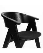 Chaise NDSM noire - 54x59x79 cm