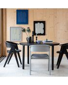 Chaise NDSM noire - 54x59x79 cm