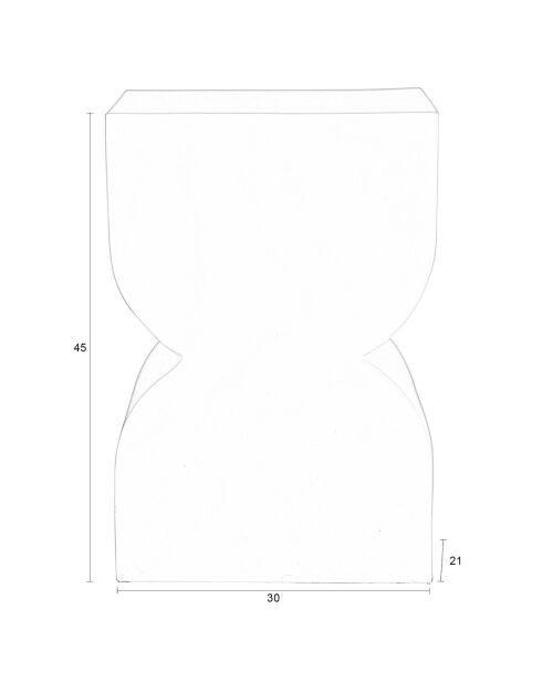 2 taburetes plateados con forma de cono brillante, 21 x 30 x 45 cm