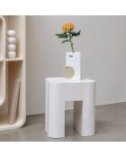 Tabourets Shape beige - 40x40x45 cm