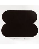 Taburetes marrones de 2 formas - 40x40x45 cm