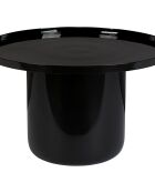 Table basse Shiny Bomb noire - 67x67x41.5 cm