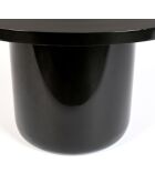 Table basse Shiny Bomb noire - 67x67x41.5 cm