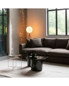 Table basse Shiny Bomb noire - 67x67x41.5 cm