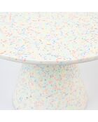 Table basse Victoria Recyclée multicolore - 50x50x32 cm
