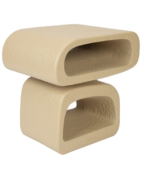 Tavolino Eddy beige - 43x35x44 cm