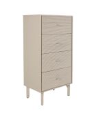 Armario matutino gris - 42x60x121 cm