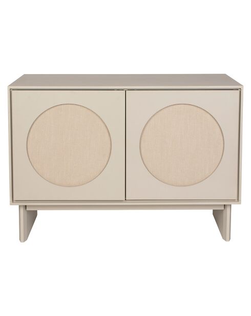 Aparador doble gris - 45x100x70 cm