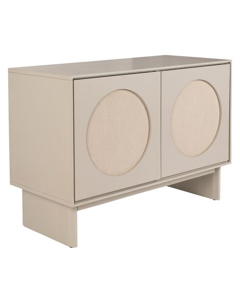 Aparador doble gris - 45x100x70 cm