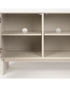 Buffet Twin gris - 45x100x70 cm