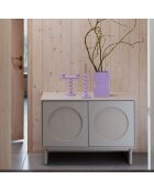 Buffet Twin gris - 45x100x70 cm