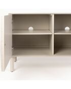Buffet Morning gris - 45x108x70 cm