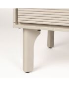 Buffet Morning gris - 45x108x70 cm