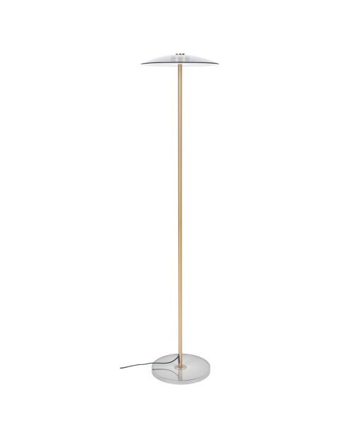 Lámpara de pie Float gold - 30x30x132 cm