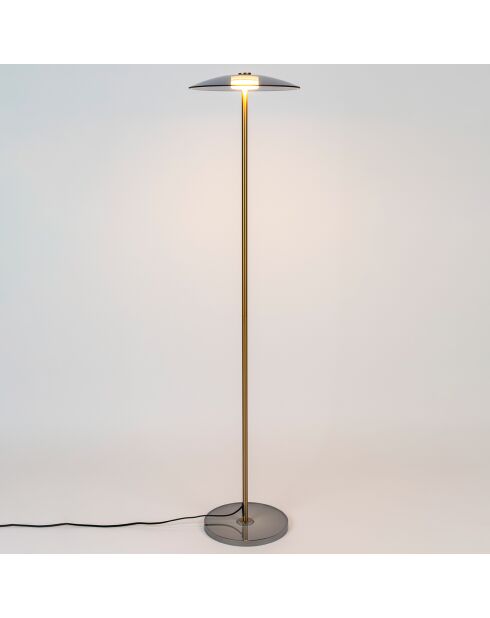Lámpara de pie Float gold - 30x30x132 cm