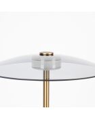 Float gouden vloerlamp - 30x30x132 cm