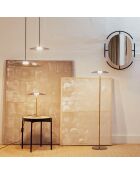 Float gouden vloerlamp - 30x30x132 cm