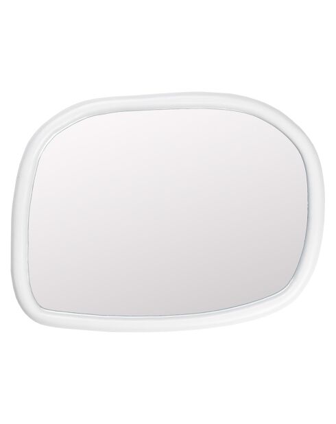 Miroir Looks M blanc - 55x73x4 cm