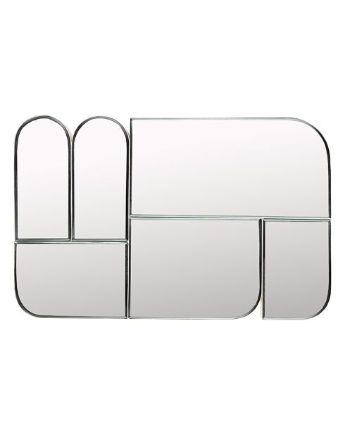 Miroir Glamour beige - 70x45x5 cm
