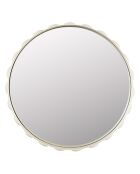 Miroir Bubbles beige - 50x50x6 cm