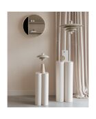 Miroir Bubbles beige - 50x50x6 cm