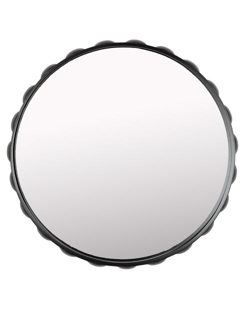 Miroir Bubbles marron - 50x50x6 cm