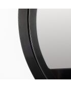 Miroir Bubbles marron - 50x50x6 cm