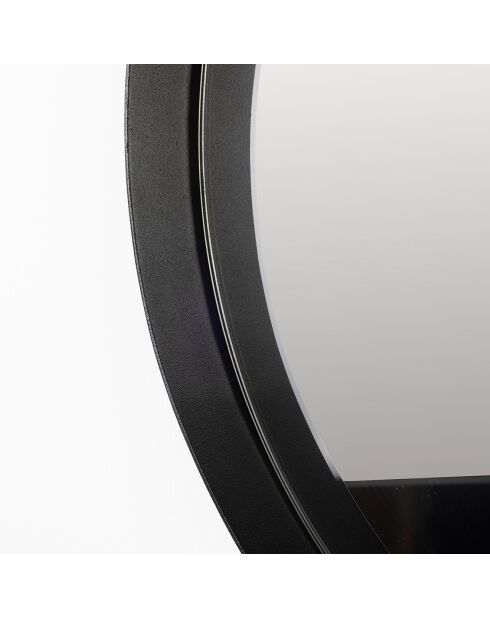 Miroir Bubbles marron - 50x50x6 cm