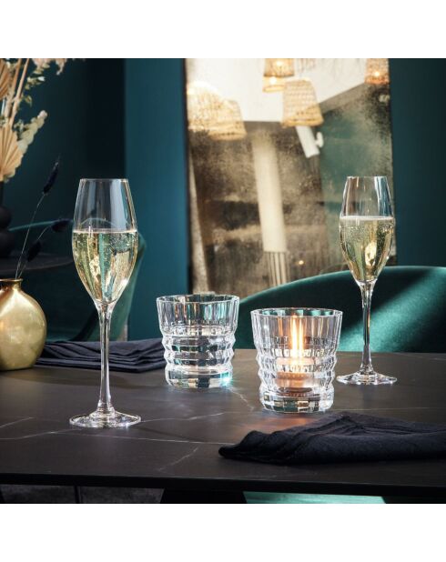 Cheer Up glasset - 18 stuks helder