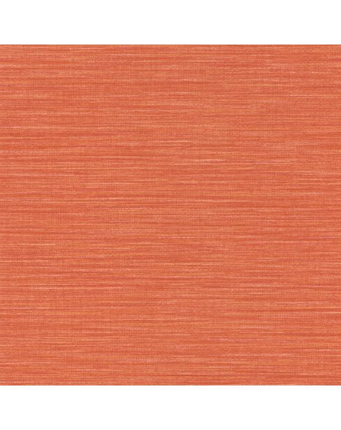 Papier peint Uni Orange Brique Moyen - 53 x 1005 cm