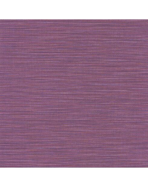 Papier peint Uni Violet Foncé Metallique - 53 x 1005 cm