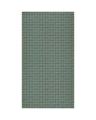 Papier peint Mystery Custom Bleu Canard/Doré - 53 x 1005 cm