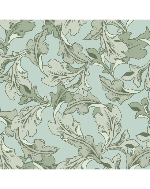 Papier peint Dream Garden Emotion Vert d'Eau - 53 x 1005 cm