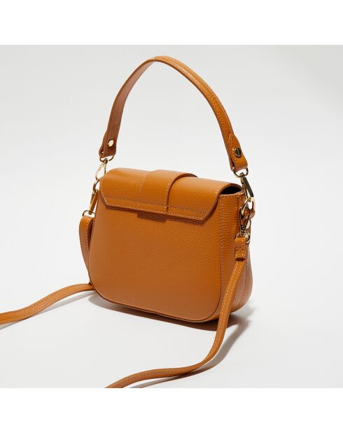 Schultertasche Thuret aus Kamelleder - 21,5x16,5x7 cm